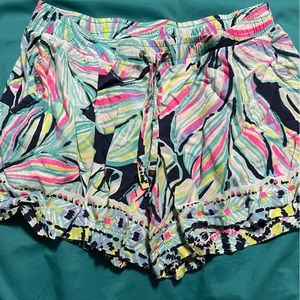 Lilly Pulitzer Kati’s Shorts in High Tide Dancing Lady